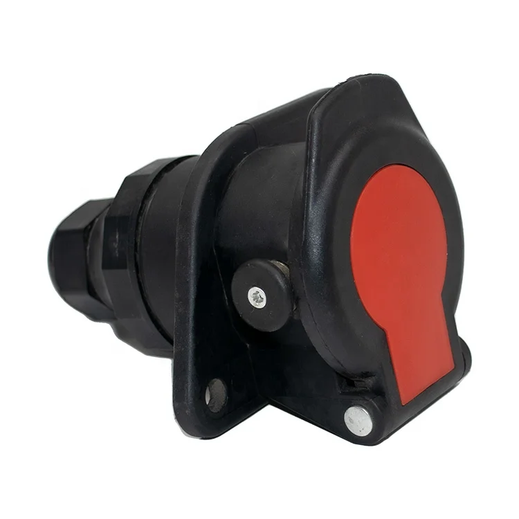 Brake System Five-Core Seven-Core ABS/EBS Electric  Wire Coiled Trailer Spiral Cable Socket