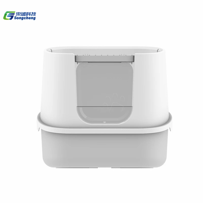 Cat Clean Up Products Plastic Large Space Pooping Box Cat Toilet Box Cat Litter Box Sandbox