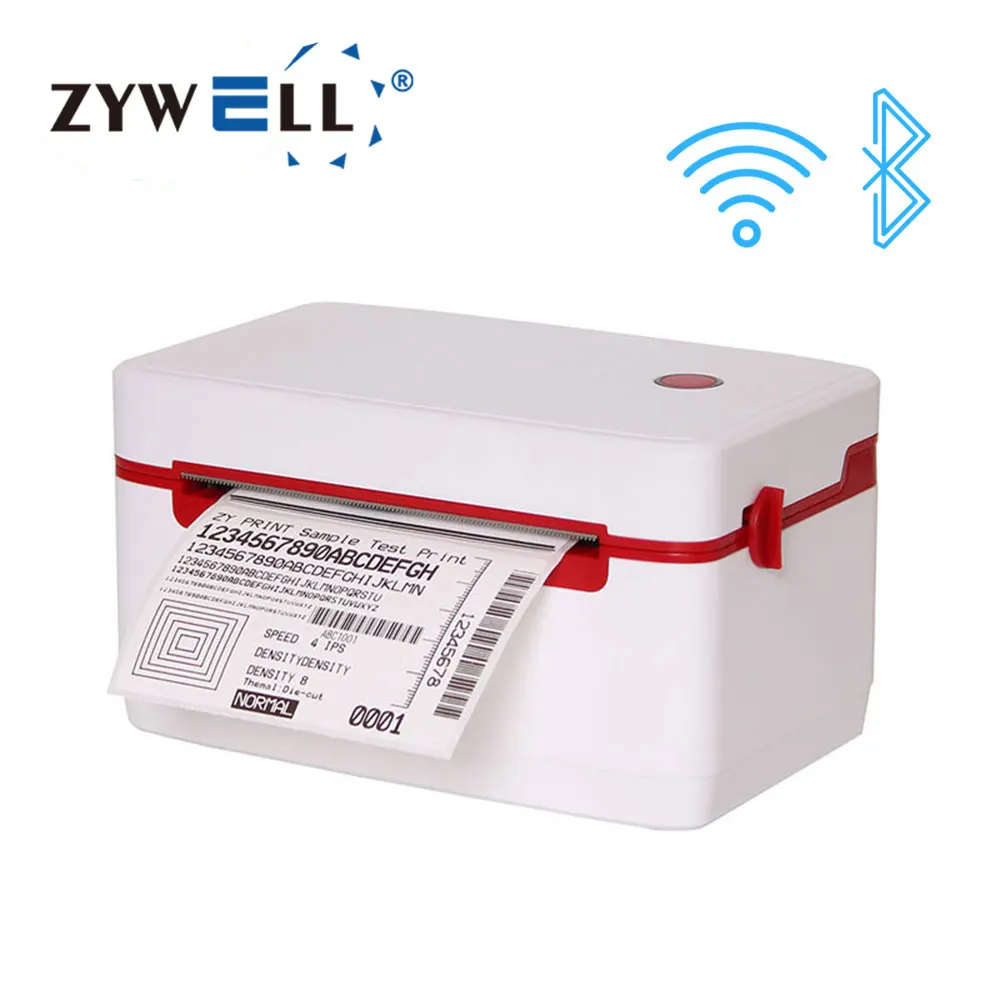 ZY909 OEM принтер штрих-кода 4-дюймовый стикер a6 waybill для печати этикеток 4x6