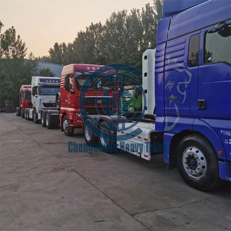 Sinotruck Head Sitrak CNG Gas 6x4 Tractor 2020 2021 2022 Year Euro 4 Euro 5 Sitrak Hot Sale in Uzbekistan 12 Tanks