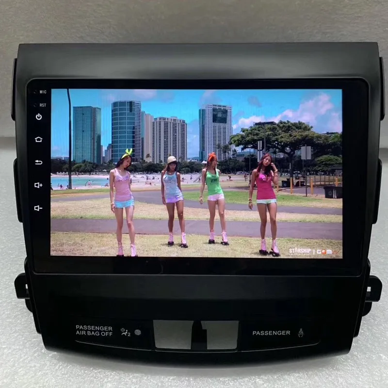9 Inch ips Touch Screen Car Radio Gps Navigation System Player MP5  For Mitsubishi Outlander EX 2006-2012