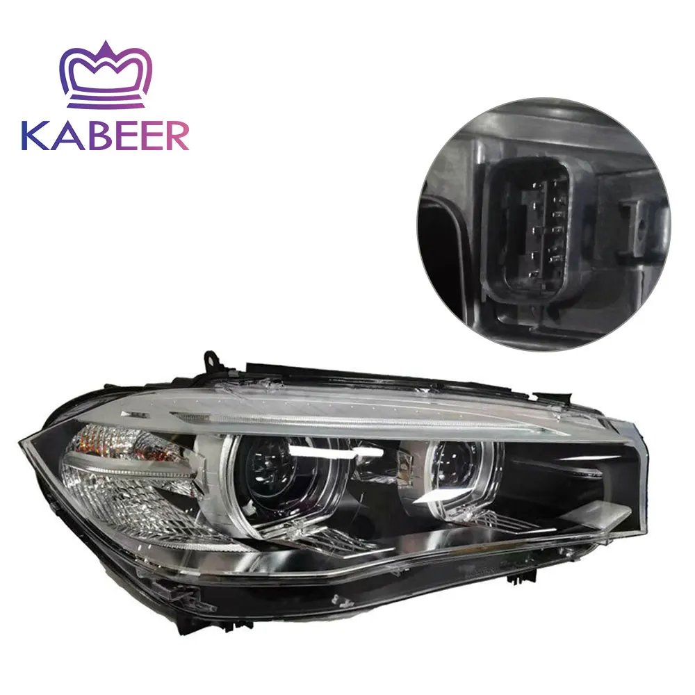 For BMW X5 F15 F85 F16 F86 2014 2015 2016 Xenon Headlight HID head lamp For USA version