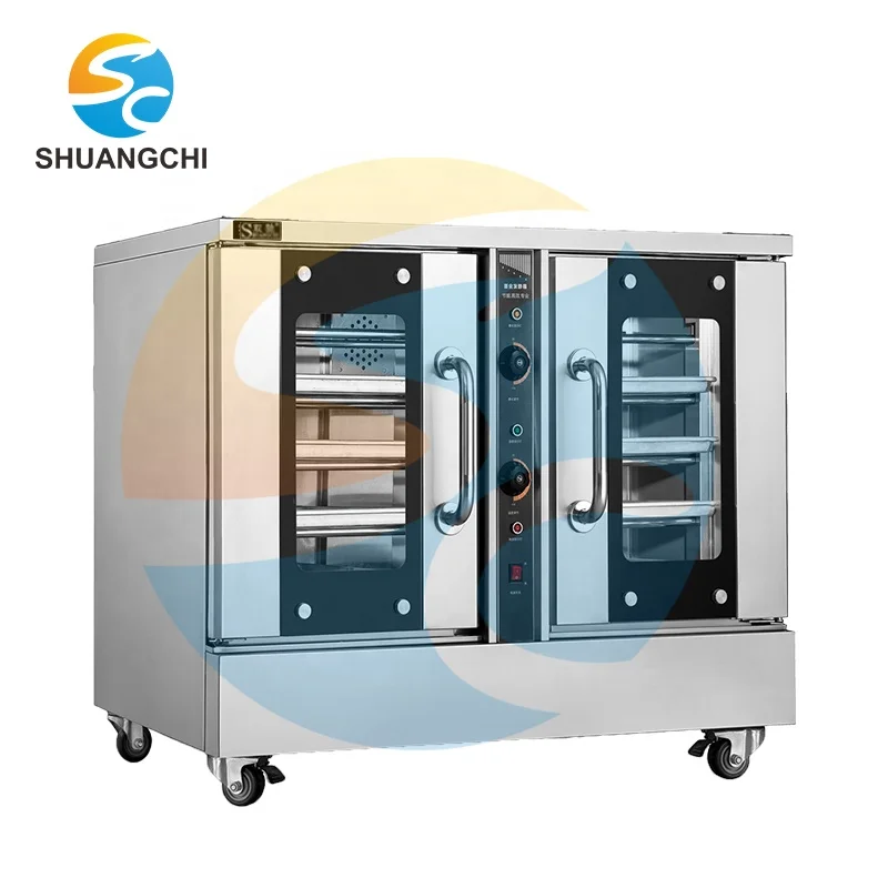 Double open door Horizontal Proofer Cabinet Fermentation Dough Proofing Cabinet Pastry Oven Bread Proofer Machine with 10 plates