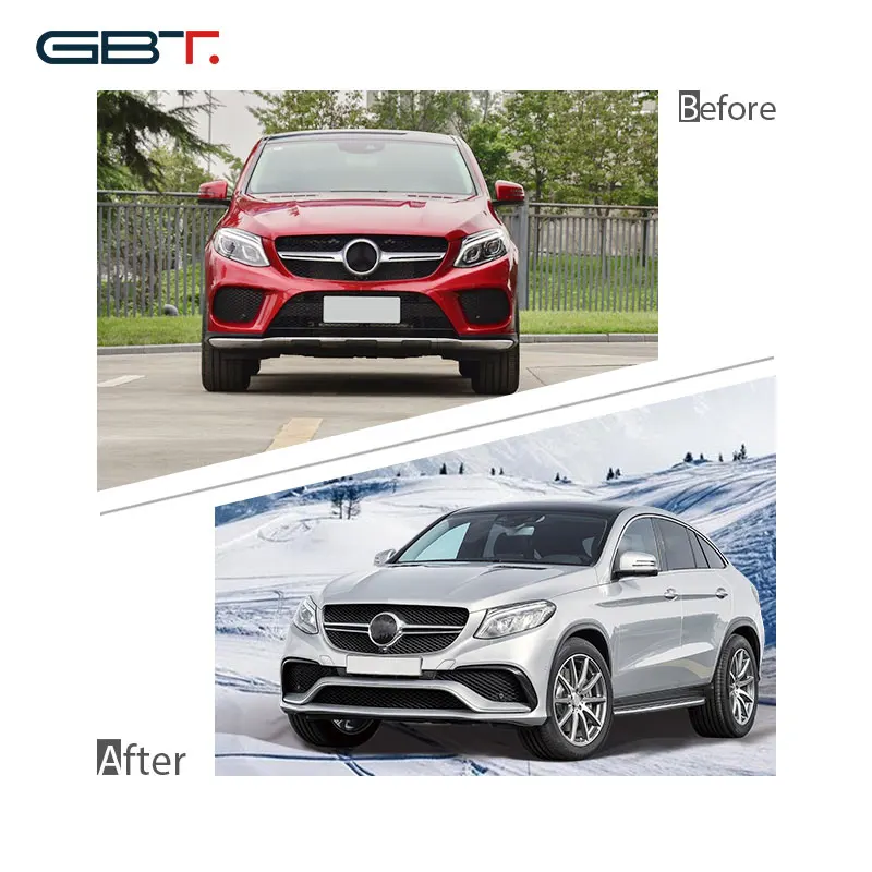 Car Modification Parts Mercedes gle coupe GBT Upgrade Body Kit For Benz GLE W292 Coupe Facelift amg Style
