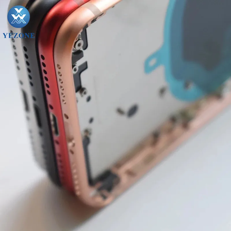 Замена заднего корпуса для iPhone 6 6s 7 7plus 8 8Plus Se задняя крышка батарейного отсека с