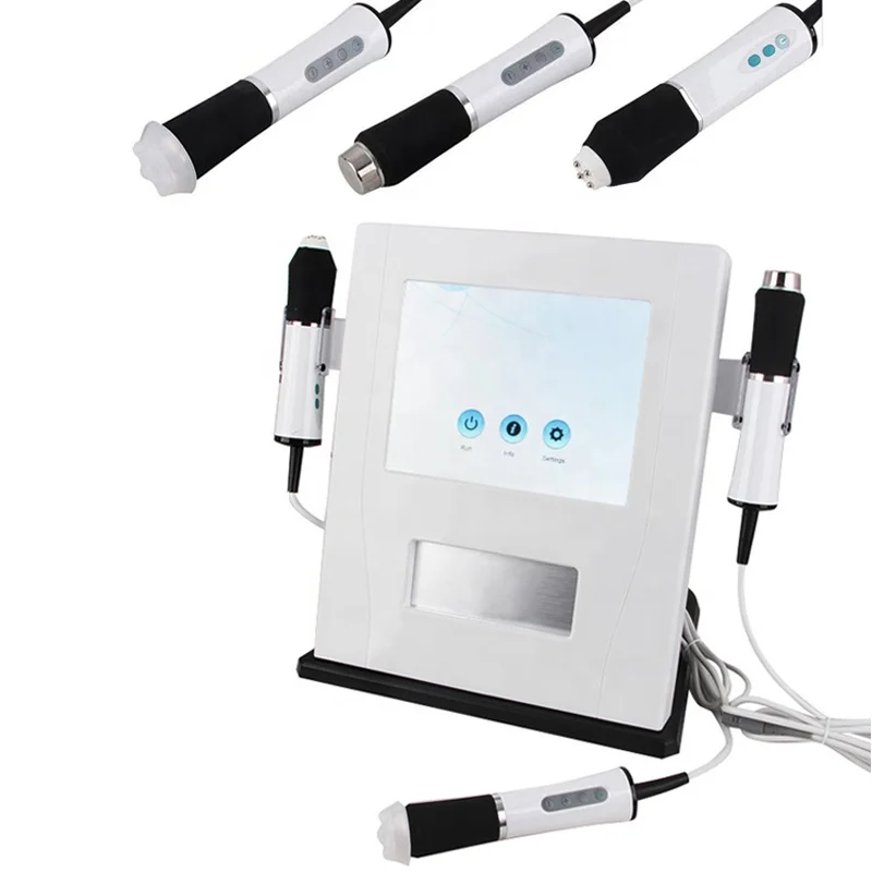 Высокое качество 3 в 1 кислорода лицевая машина RF ультразвуковая лица Уход за кожей CO2 кислорода пузырь отшелушивания кислородная машина для лица