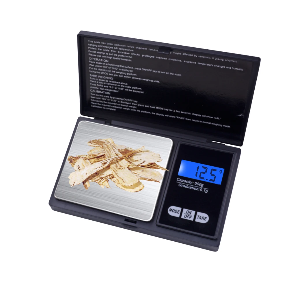 popular type LCD Digital Pocket Scale Jewelry Gold Gram Balance Weight Scale  200g / 0.01g