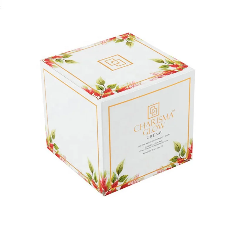 
Beautifully customized female cosmetic packaging box beauty color box printing custom source factory 