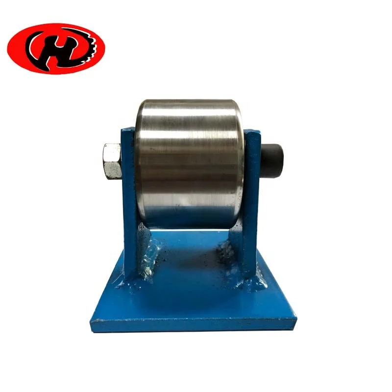 5 tons loading per wheel steel caster wheels flat tread steel roller track wheels