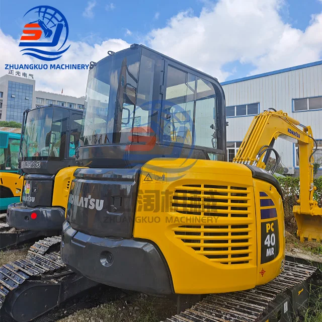 Новое поступление экскаватор KOMATSU PC40MR оригинальный японский 4-Тонный мини-гусеничный мини-экскаватор Komatsu PC40 для продажи