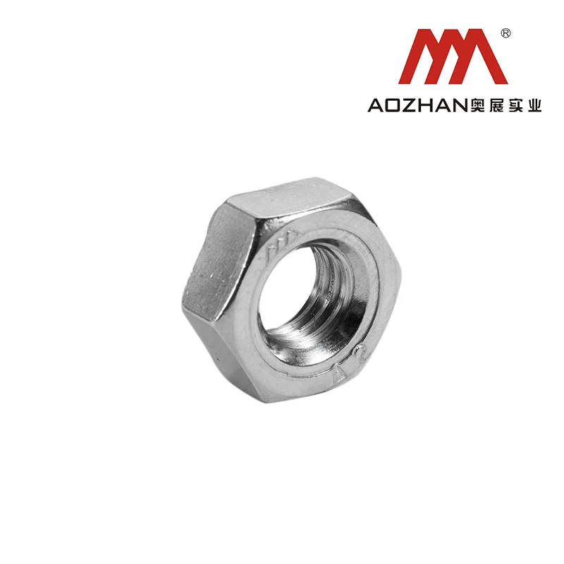 High strength stainless steel DIN929 304  stainless steel hexagon weld nut