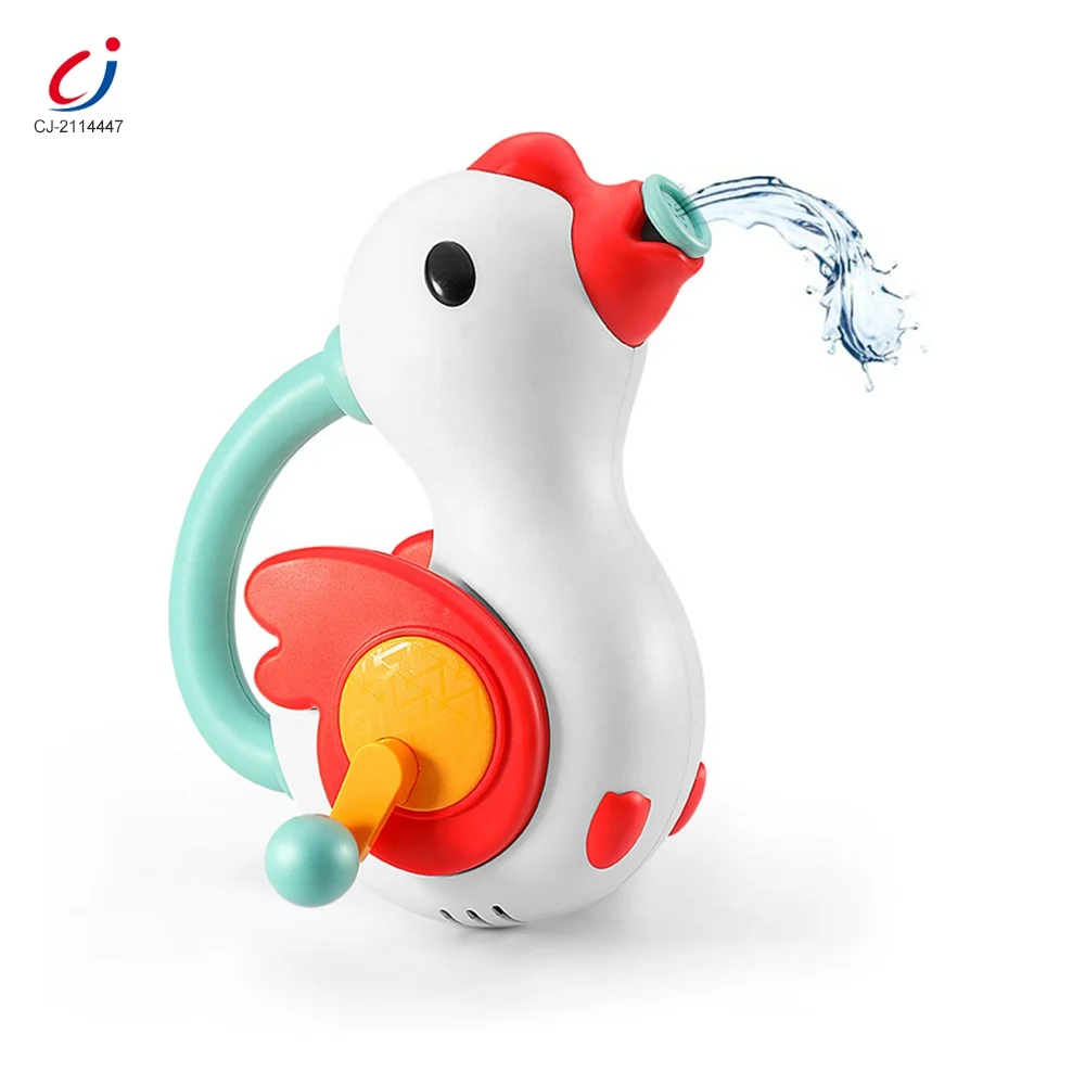 2024 детская ванная комната ручной распылитель воды Juguetes De Bebe пластиковые животные интерактивная игрушка для ванны