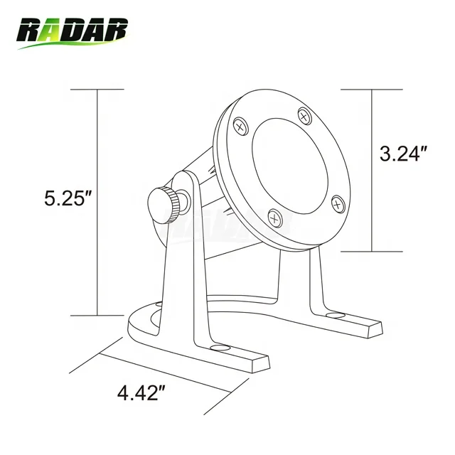 cast brass  Diving landscape garden light for underwater fountain using IP68 waterproof color bulb light can install RGB bulb