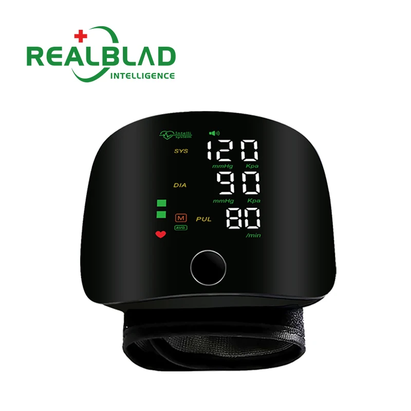 Rechargeable Digital Baumanometer Blood Pressure Meter  Electronic Sphygmomanometer  Wrist Tensiometer watch bp Digital Machine