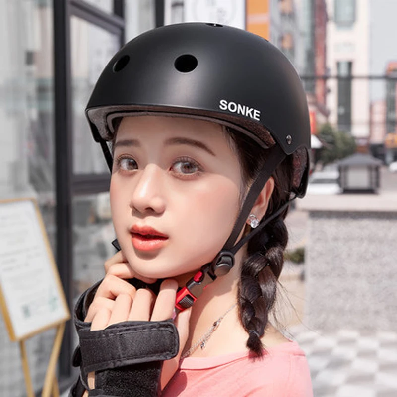 OEM fast delivery Fashion helmet kids boy girls Skateboard Helmets Bicycle child Scooter sport Helmets