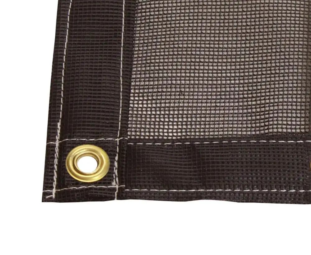 High quality mesh tarp waterproof tarpaulin 22oz vinyl mesh fabric tarps