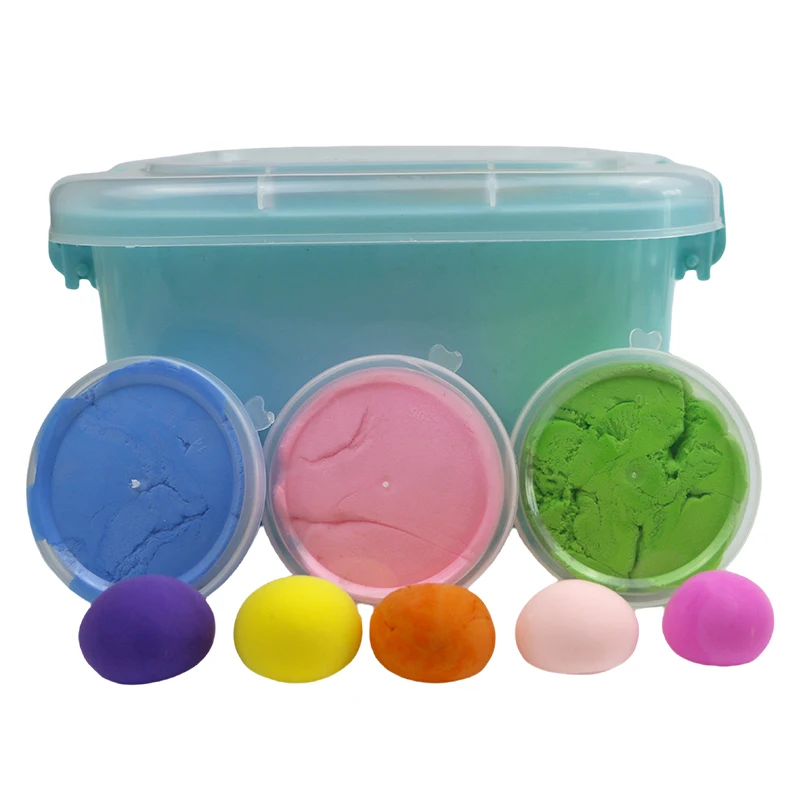 DIY Toy for kid Montessori education Sweets maker color clay set mud Play Dough Series with Mold toy air-dried ultralight clay