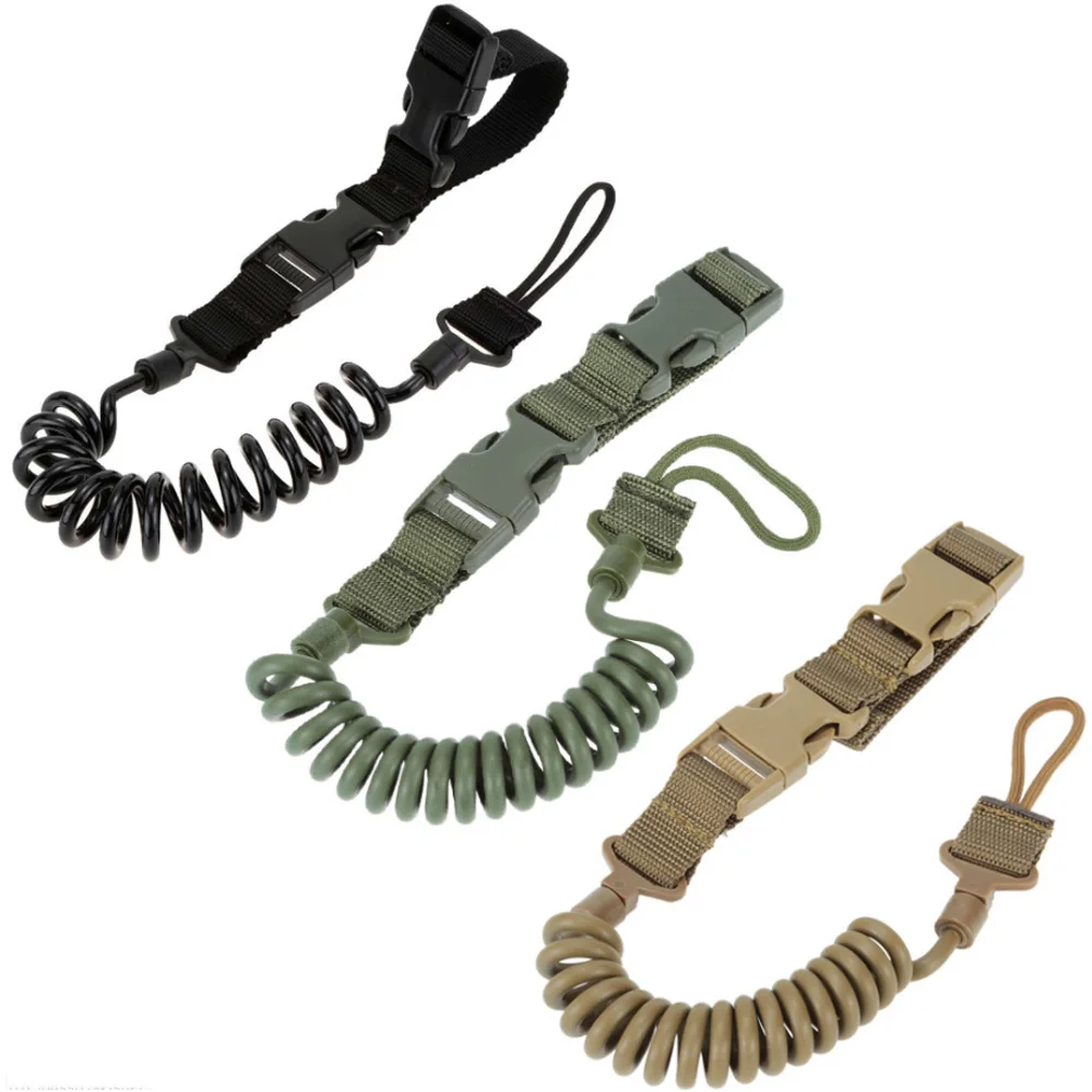 Adjustable Cheap Price Black Hand Gun Safety Secure Tactical Sling Pistol Spring