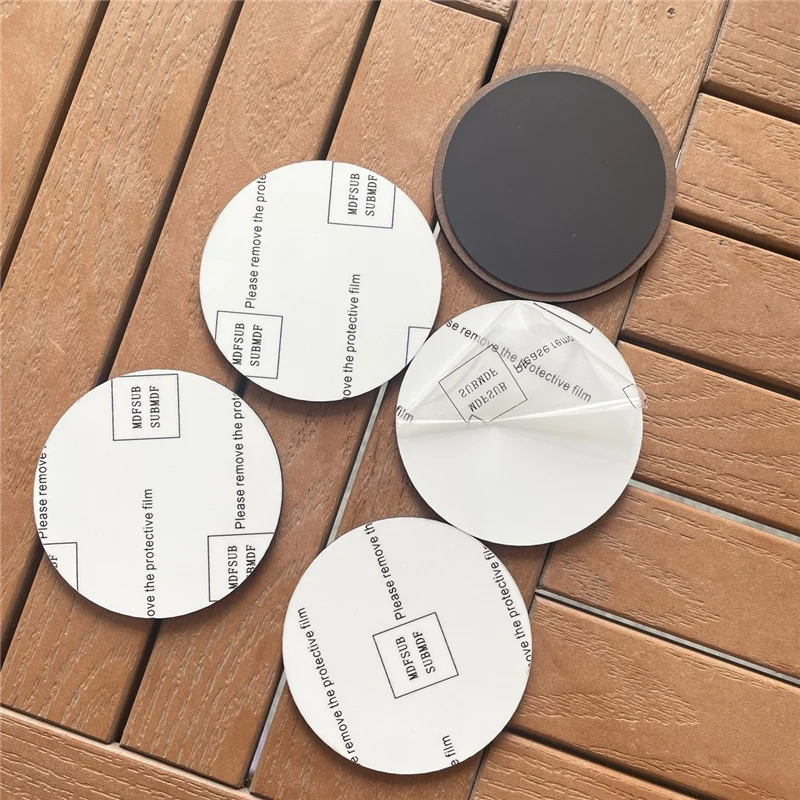 MDFSUB in stock High Quality Wooden Sublimation Blank Magnetic Blank sublimation MDF Fridge Magnets