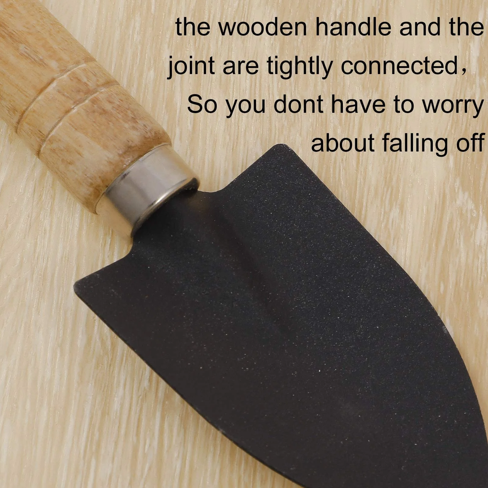 Garden Tools Wooden Handle Three-piece Shovel Rake Spade Children Flower Growing Shovel Flower Spatula Garden Tools