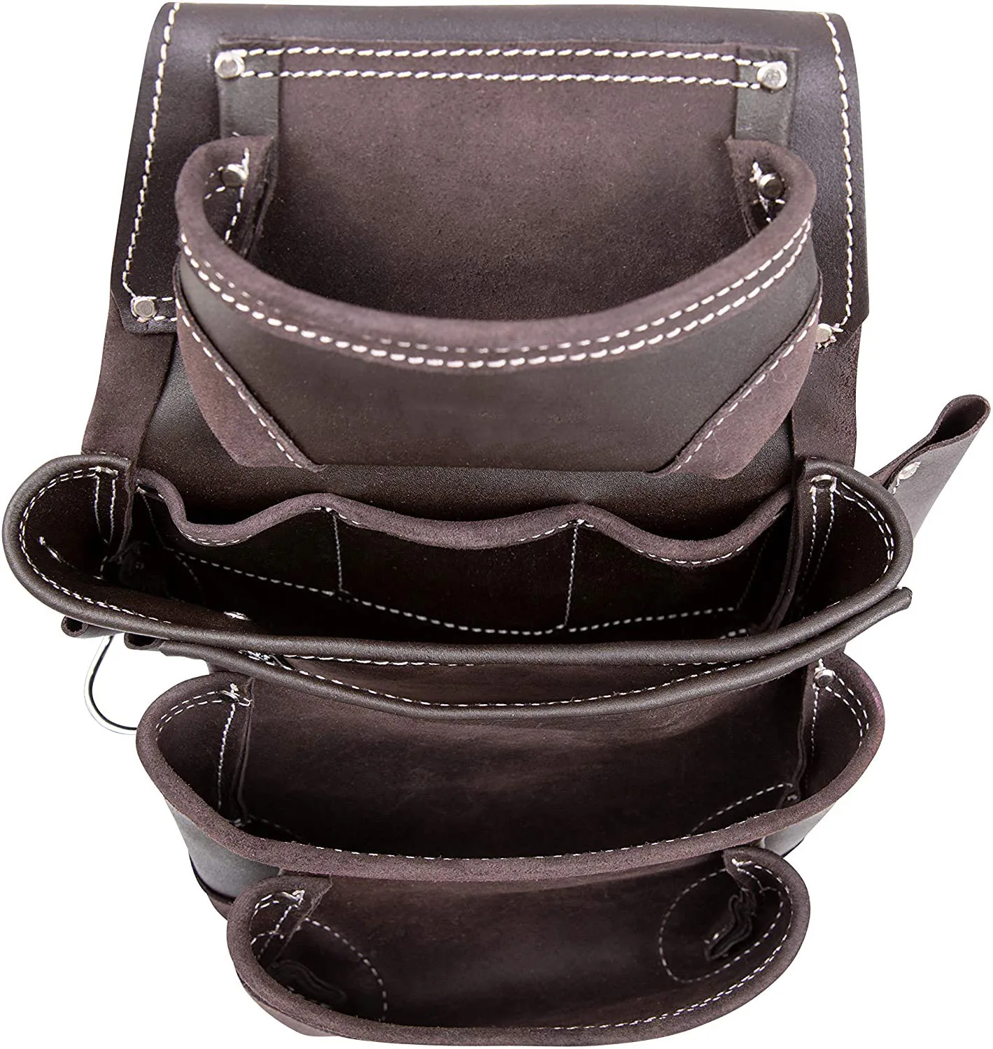 OEM Factory Durable Tool Belt Premium Carpenter Electrician PU Waist Tool Bag