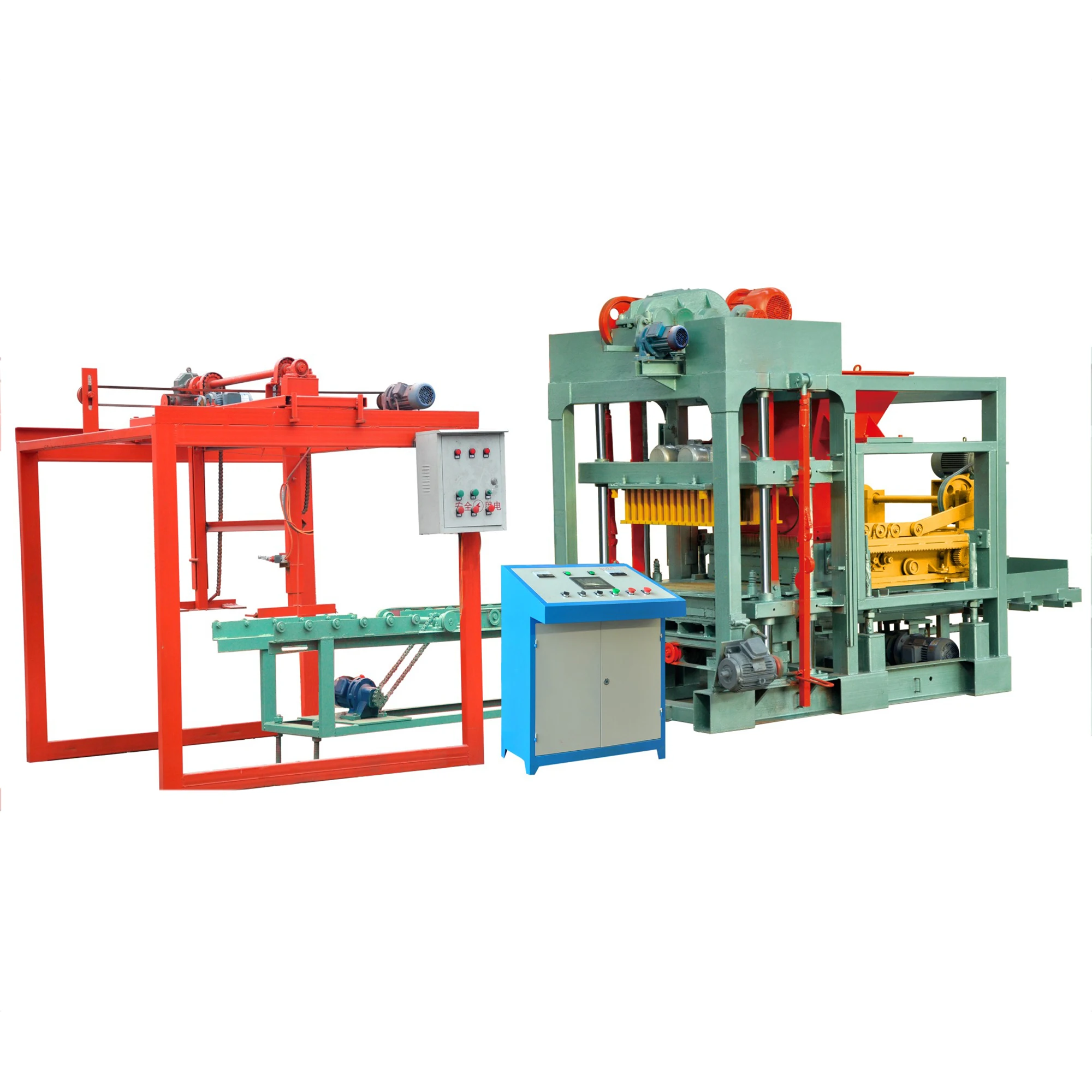 Brick Making Machinery Brick Machine Making Automatic Mud Fly Ash Bricks Making Machine Automatic