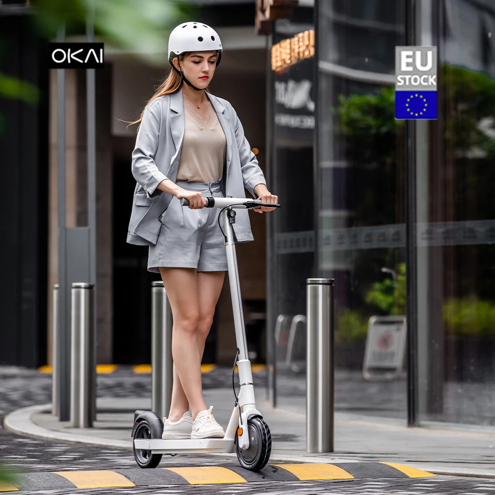 OKAI 15 лет производства скутеров Безопасный и портативный Электрический скутер высокого качества 36 в 250 Вт макс. 500 Вт Электрический скутер