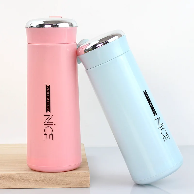 Customized Nice Insulatled Mug Manufacturer Cheap Hiking Outdoor Double Wall Children Gift Drinkware Sport Glass Water Bottle