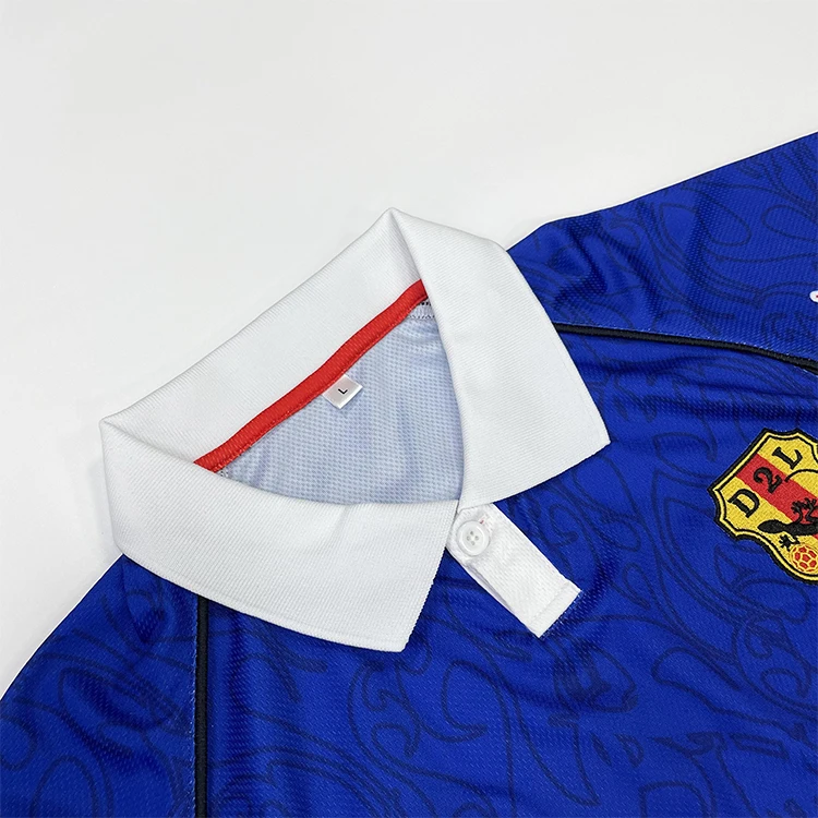 Custom Street Style Football Jersey Sublimation Cropped Design Youth Oversize Soccer Shirts