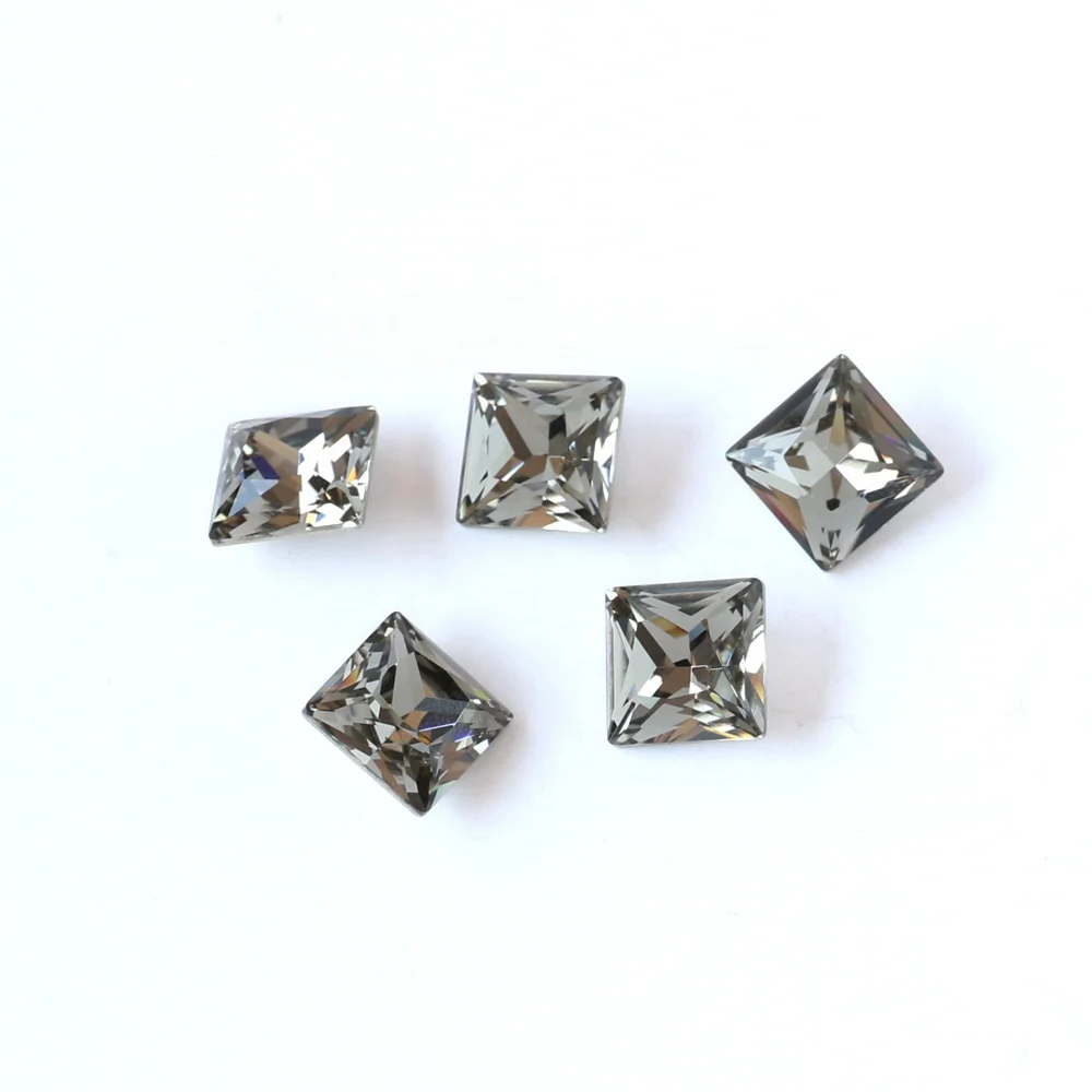 Квадратные 8 мм точечные кристаллы для изготовления ювелирных изделий