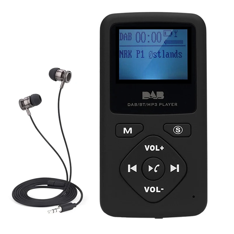  DAB-P7 Перезаряжаемый USB мини карманный DAB радио с FM и