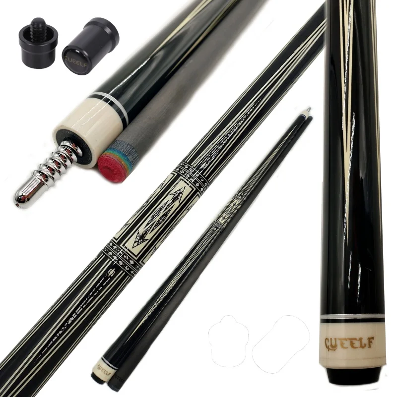 Cueelf Carbon Fiber Professional Shaft Pool Cue Sticker Pool Cue Billiard Stick