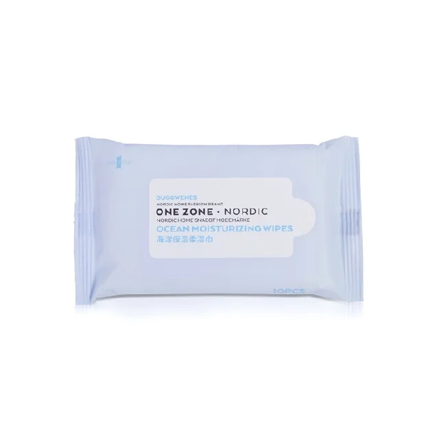  Одноразовые влажные салфетки для лица Towelettes частная этикетка дорожный размер 20 шт масло чайного дерева и коллаген анти-возрастные удаления