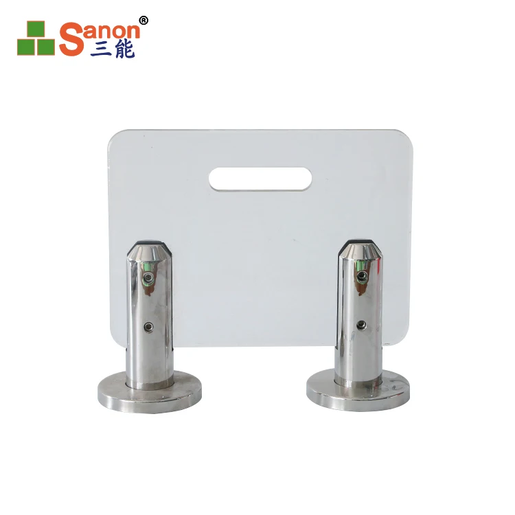 shower door clip tempered glass lifter pane bracket square l shape glass clamp hinge