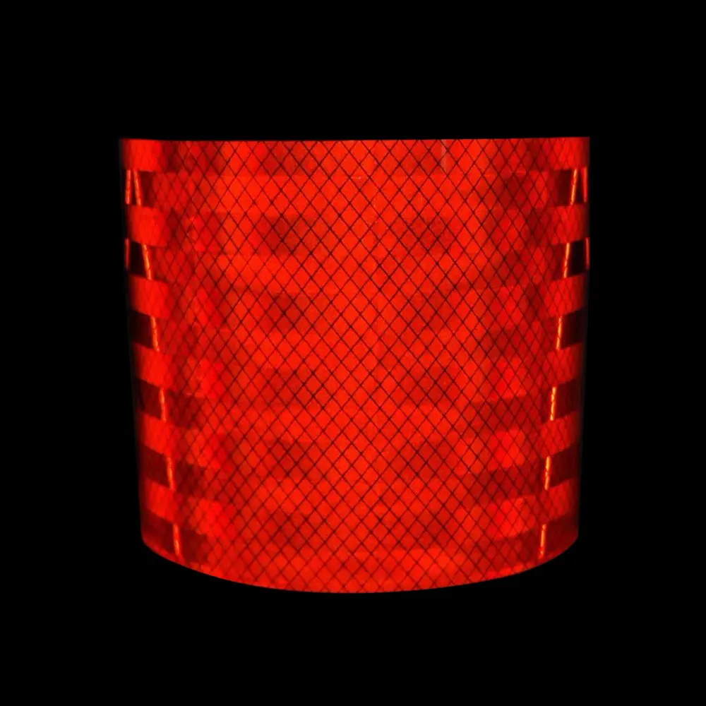Red Color 1.22m x 45.7m  Aluminized Reflective Sheeting