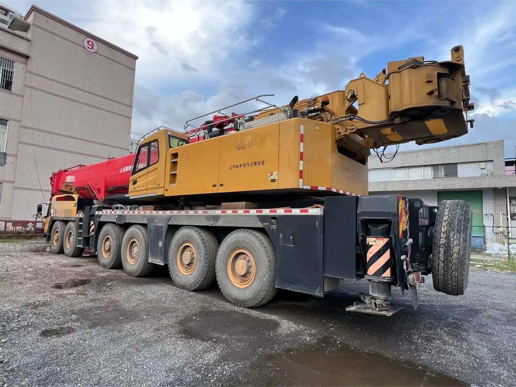 Used SA-NY SAC 1600S 80tons 100tons 120tons 160tons crane truck crane 5 ton trucks sa-ny Small Mobile Truck Crane