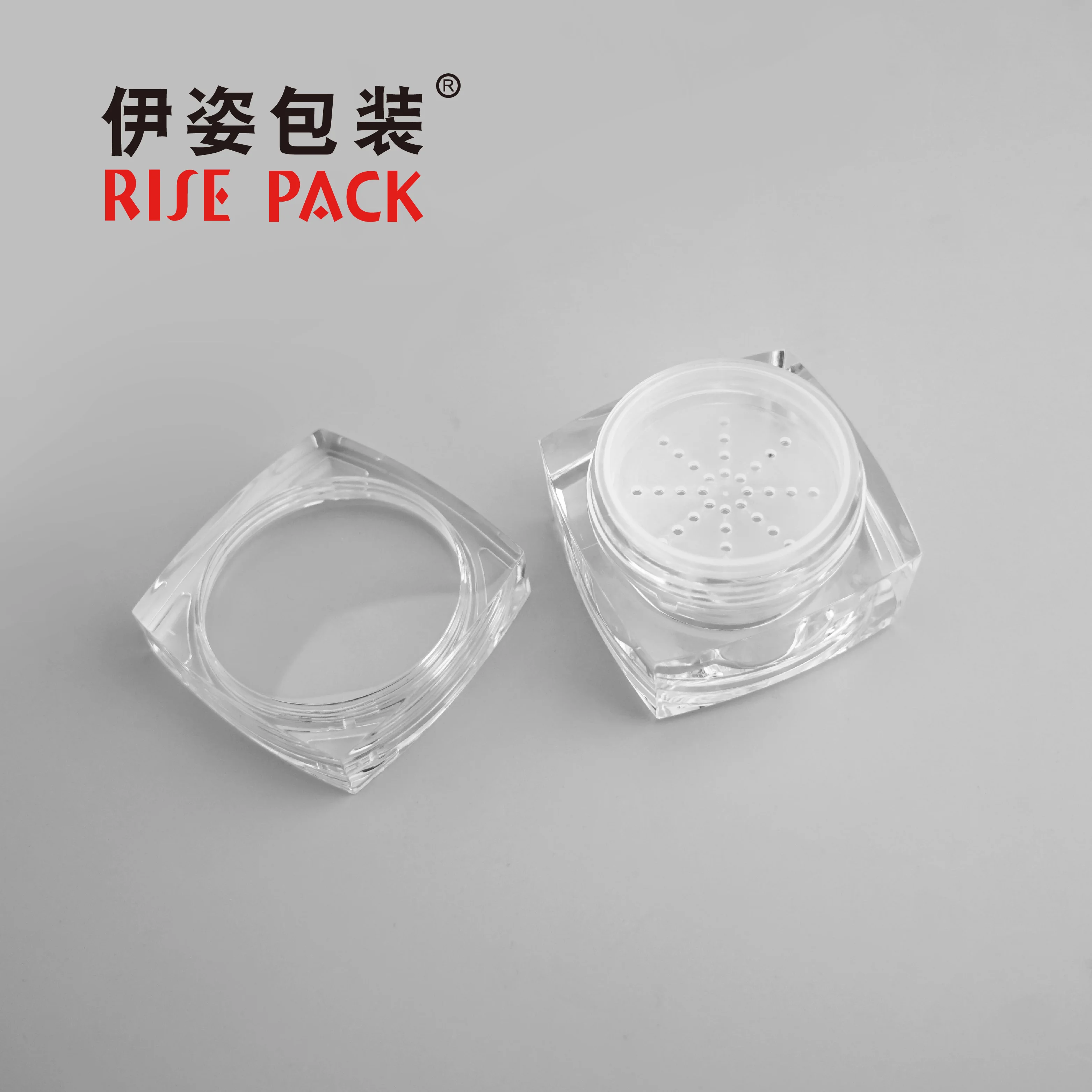 Package Wholesale 5g 10g 25g 45g Cosmetic Loose Powder Sifter Jar Plastic Loose Powder Sifter Loose Powder Jar