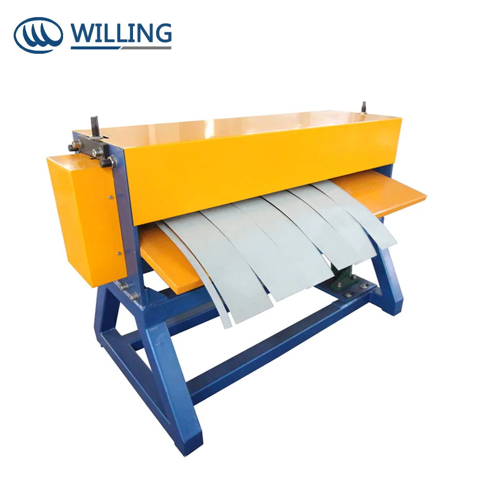 Simple metal slitting machine
