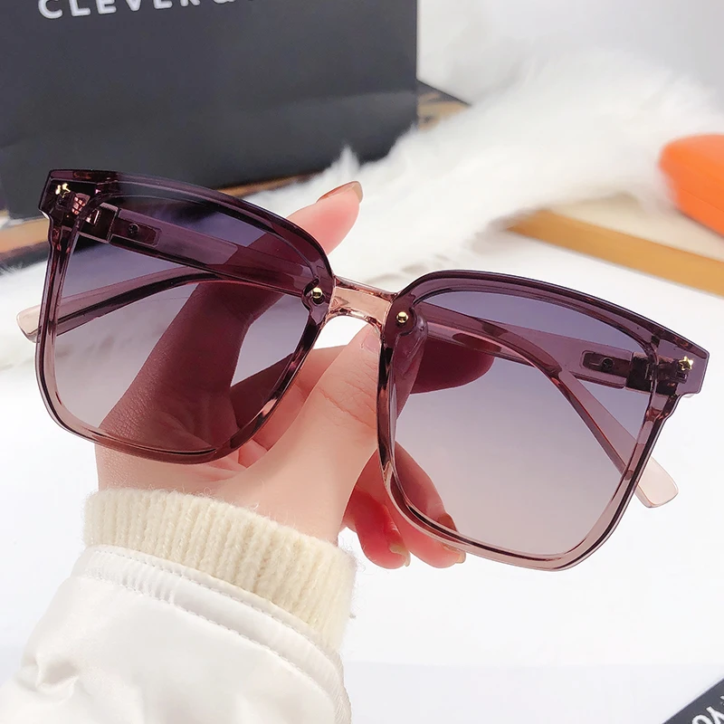Square Luxury Brand Travel Rectangle Sun Glasses Men Women Vintage Sunglasses 2022