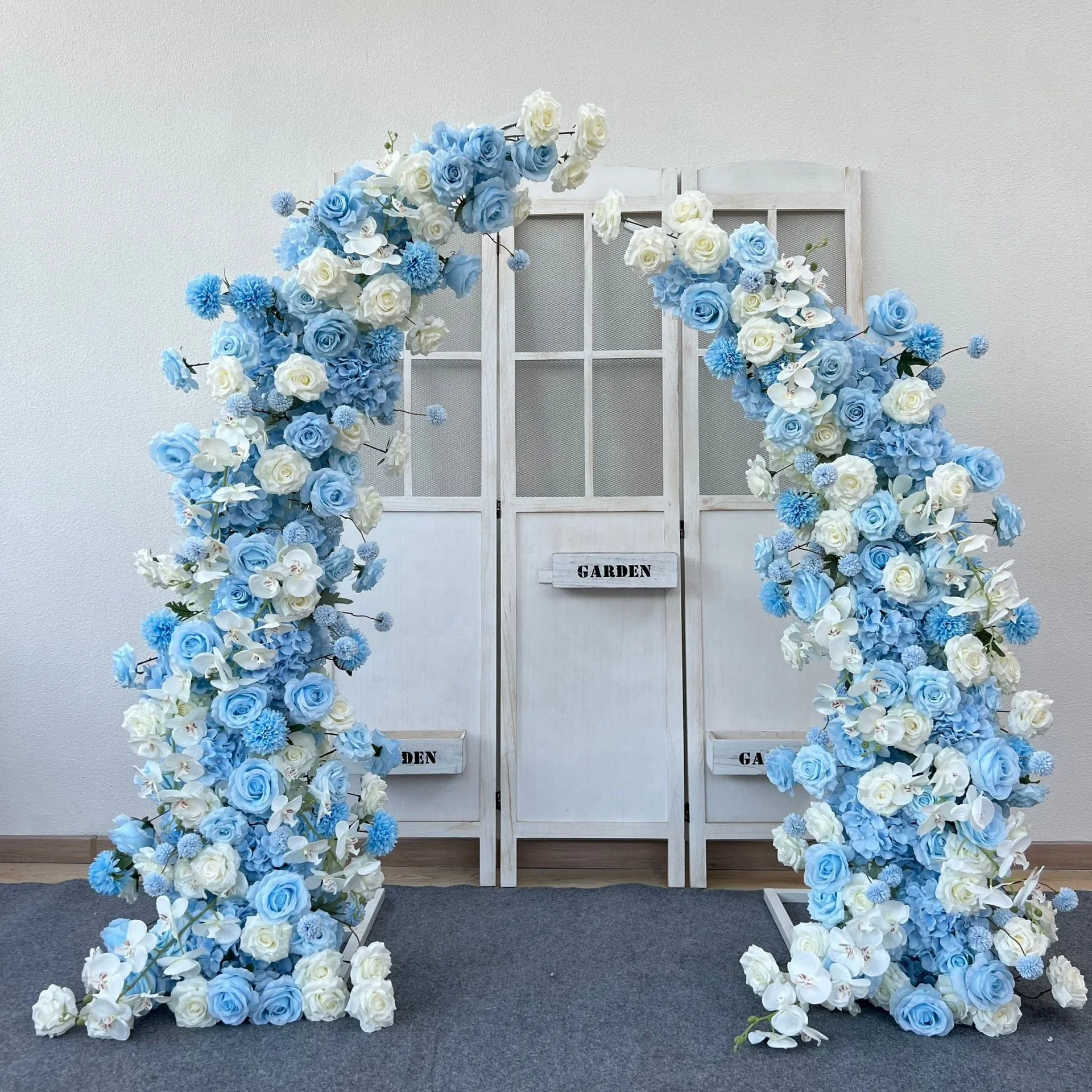 Promotional Products Wedding Decoration Flower Arch Wedding Stage Event Decoration Flowers Wreaths and Plants