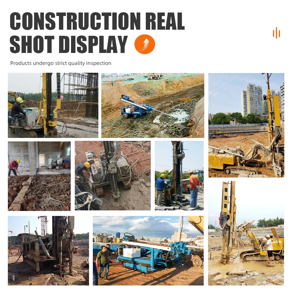 HENGWANGSuper large diameter bore pile drilling rig Soil restoration Drill rig equipment