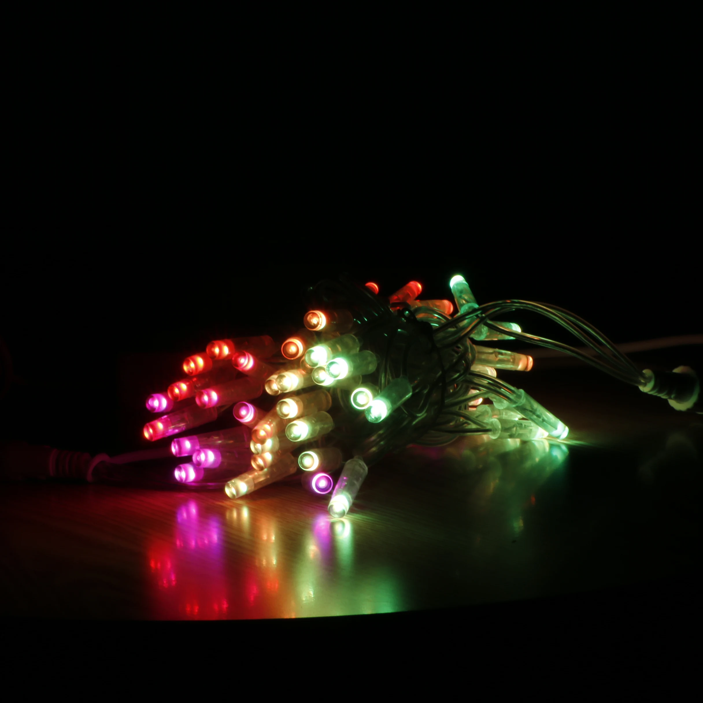 christmas decoration waterproof color changing rgb outdoor led string light