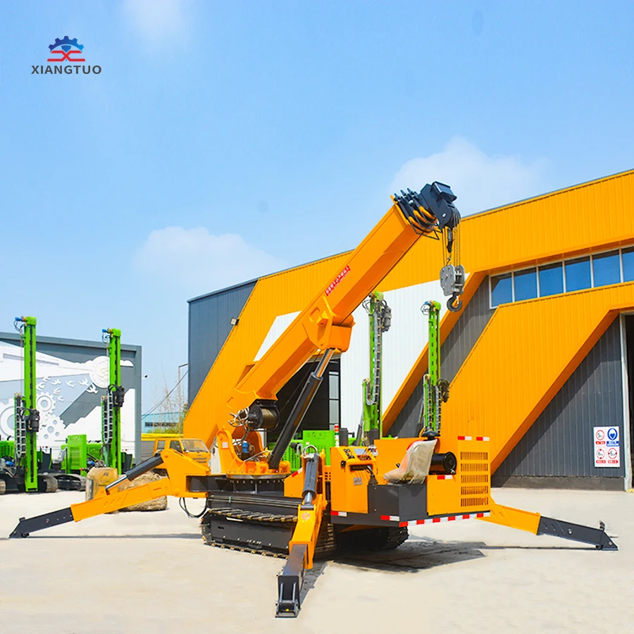 Online Wholesale Fullautomatic 5 Section 10t 12 Ton Spider Crane Small Spider Crane