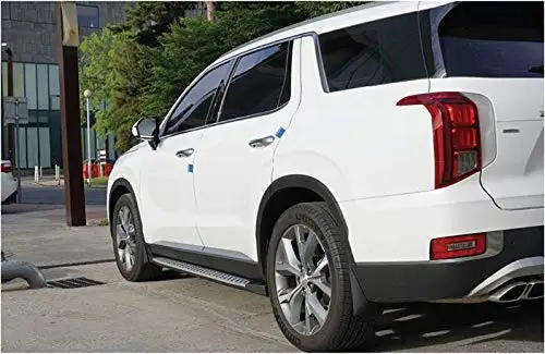 KINGCHER running board side step nerf bar with Mudguards for Hyundai Palisade 2019 2020