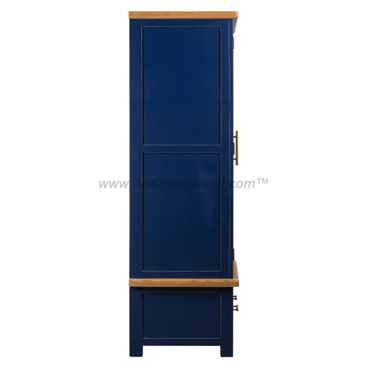 Wood Wardrobe High Quality Modern Design Wood Bedroom Furniture ODM Oak/Pine/Acacia Solid Wood Vietnamese Direct Supply