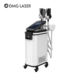 Professional muscle building stimulator 5 handle body sculpting ems training machine with rf function