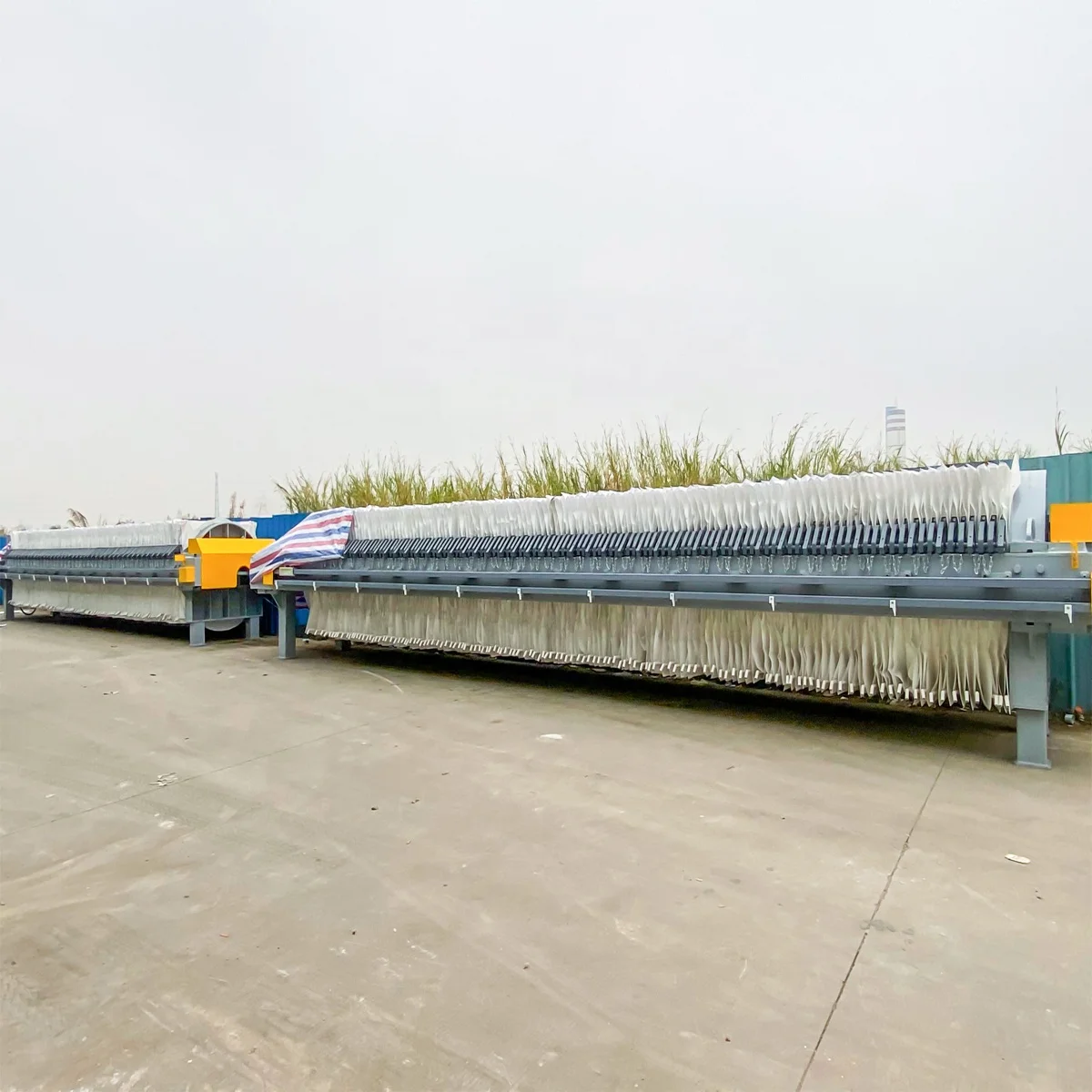 Round Chamber Automatic Pressure Holding Engineering Filter Press 800 Series for Metallurgy Wastewater