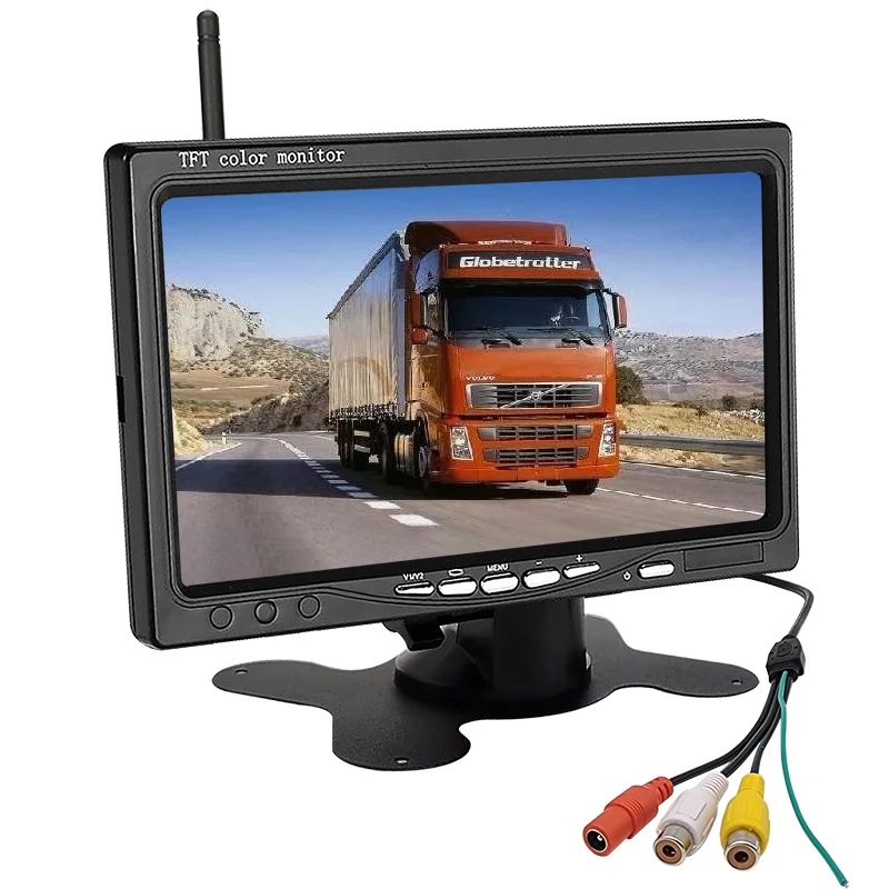 7 inch wireless car display screen monitor lcd screen car monitor