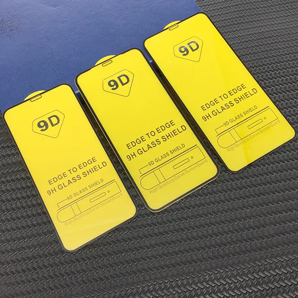 Заводская оптовая продажа защитное стекло 9D для экрана закаленное iPhone 13X8 Xr Xs Max 6 6s 7 8