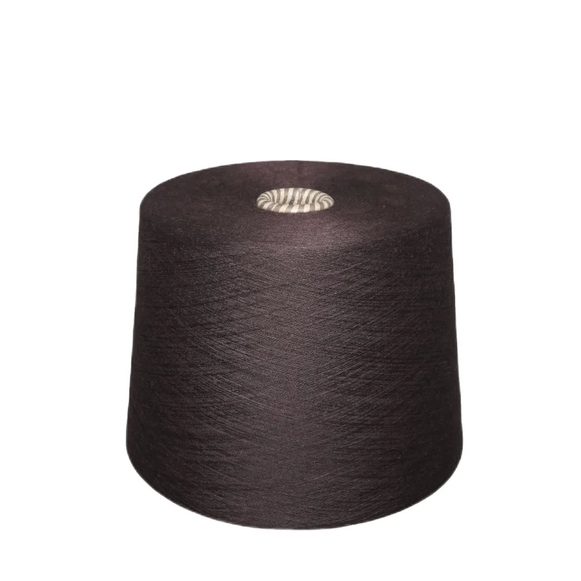 CVC yarn 50/50 Blended Ring Spun 32S Melange Dyed 50% Cotton 50% Polyester yarn